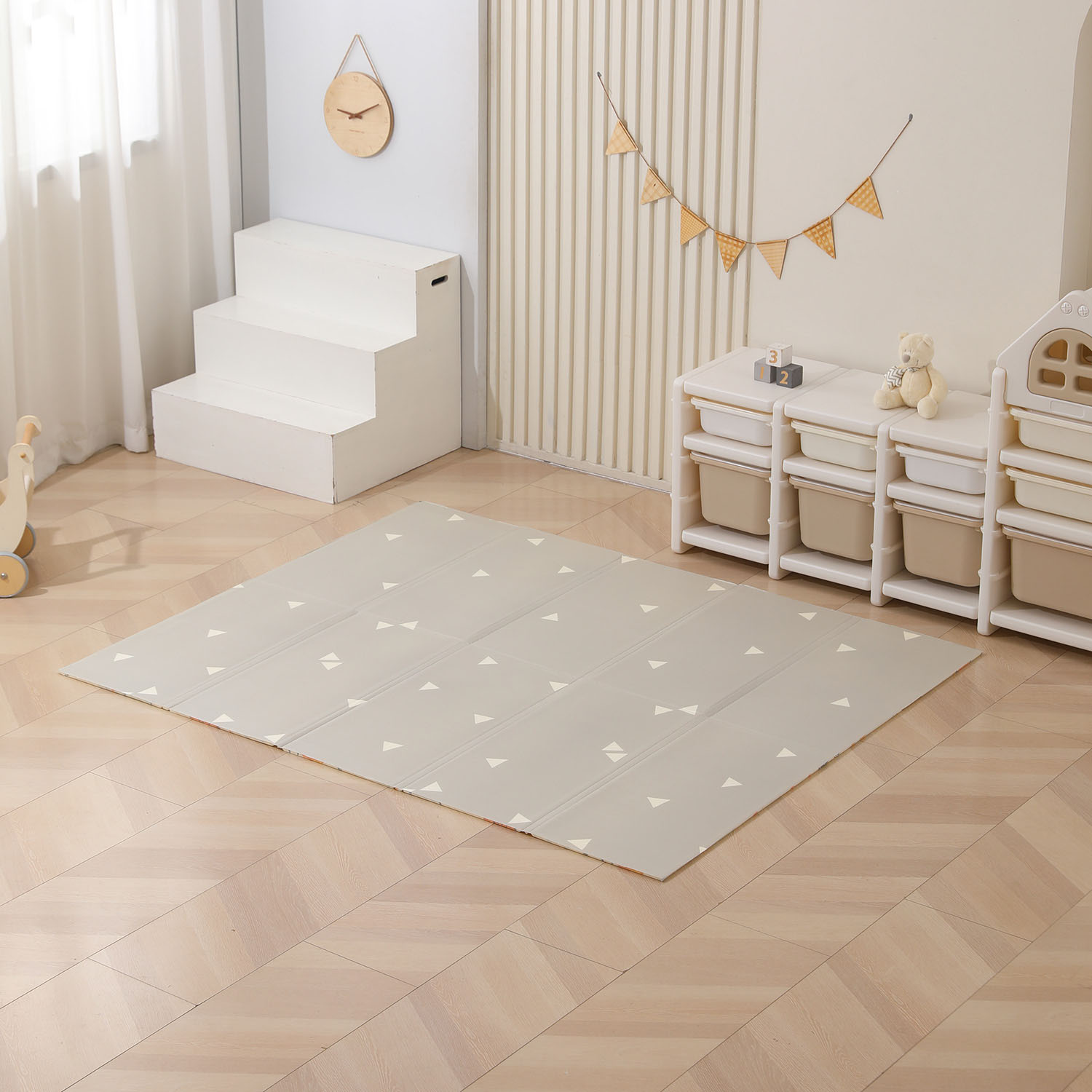 Коврик игровой складной UNIX Kids 120x150 см