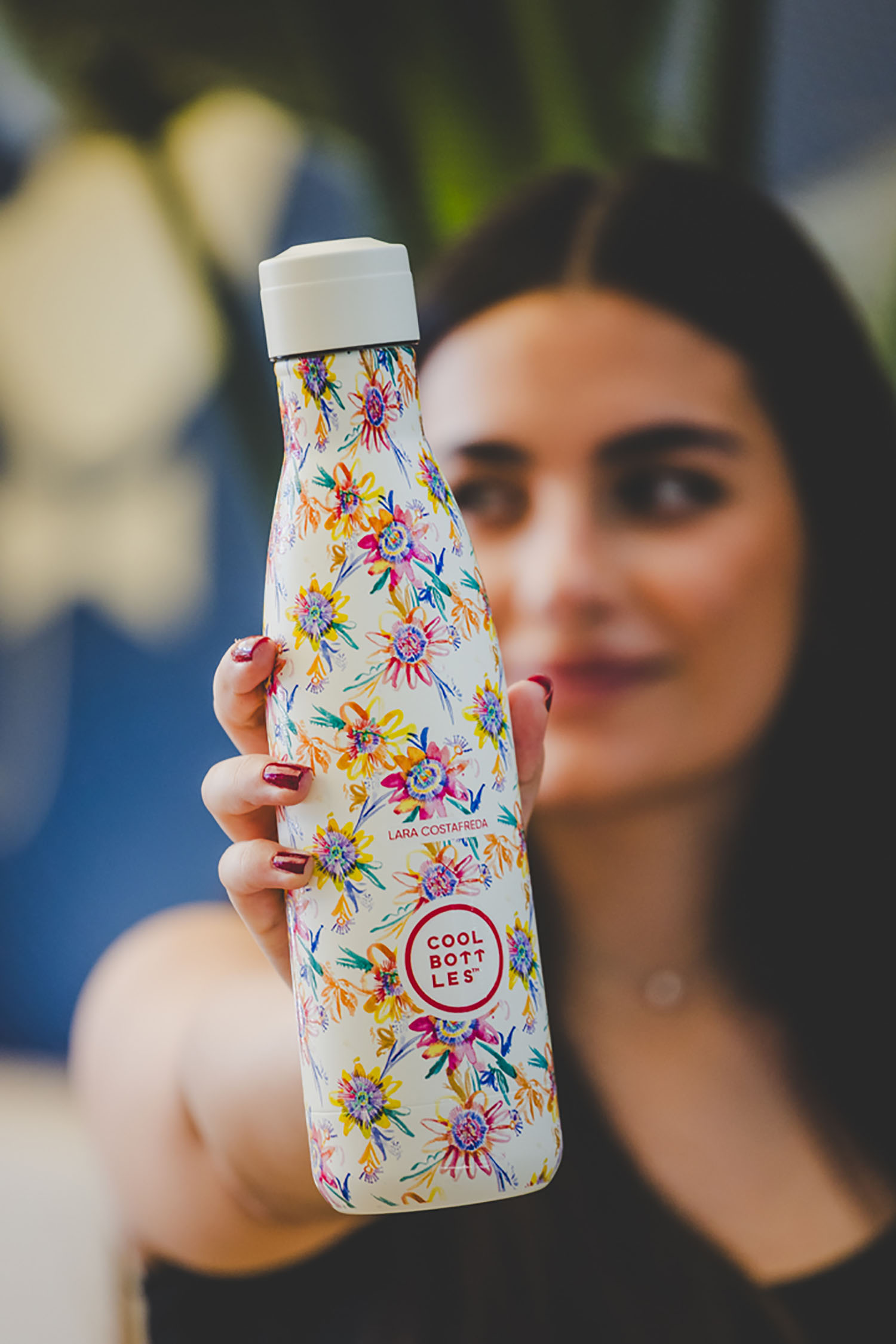 Термос-термобутылка Cool Bottles Lara Costrafreda Secret Blossoms 500 мл