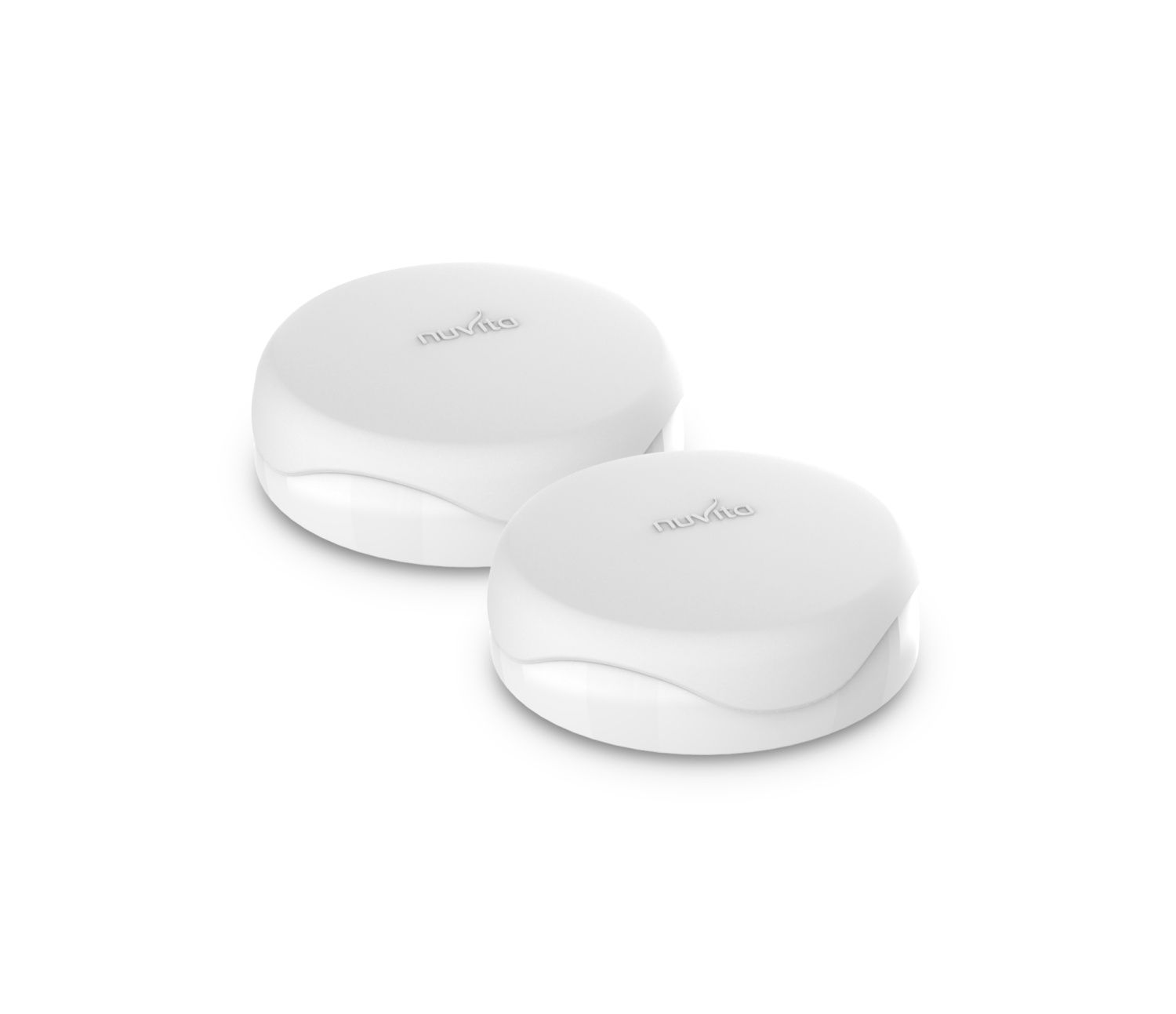 Крышки для детских бутылочек Nuvita 60005 Bottle Travel Cap, пластик, 2 шт NU-ALMB0024