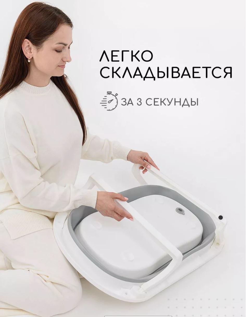 Детская складная ванночка набор Iningbaby NB001