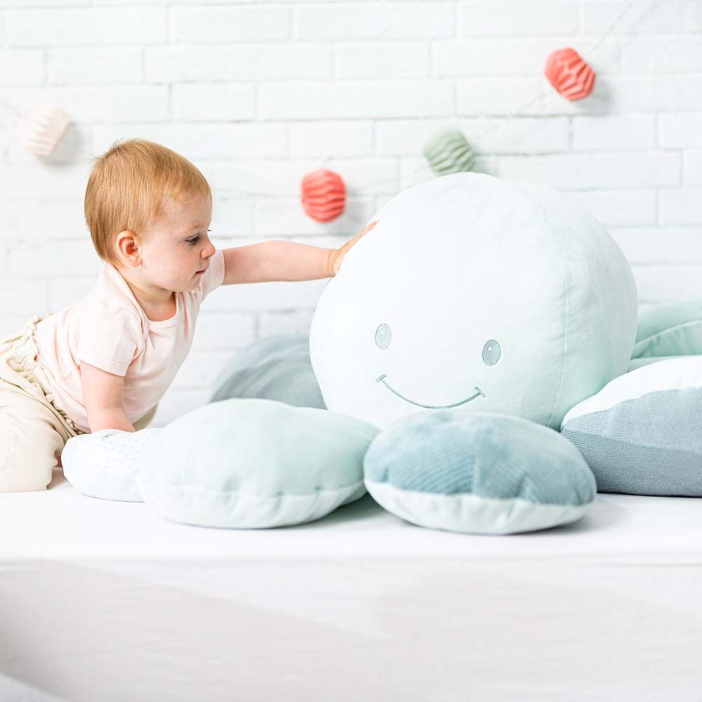 Игрушка мягкая Nattou Soft toy Lapidou Octopus Осьминог Гигант 100 см