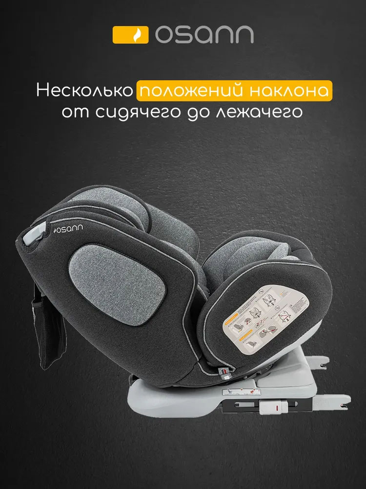 Автокресло 0+/1/2/3 Osann ONE 360° Universe