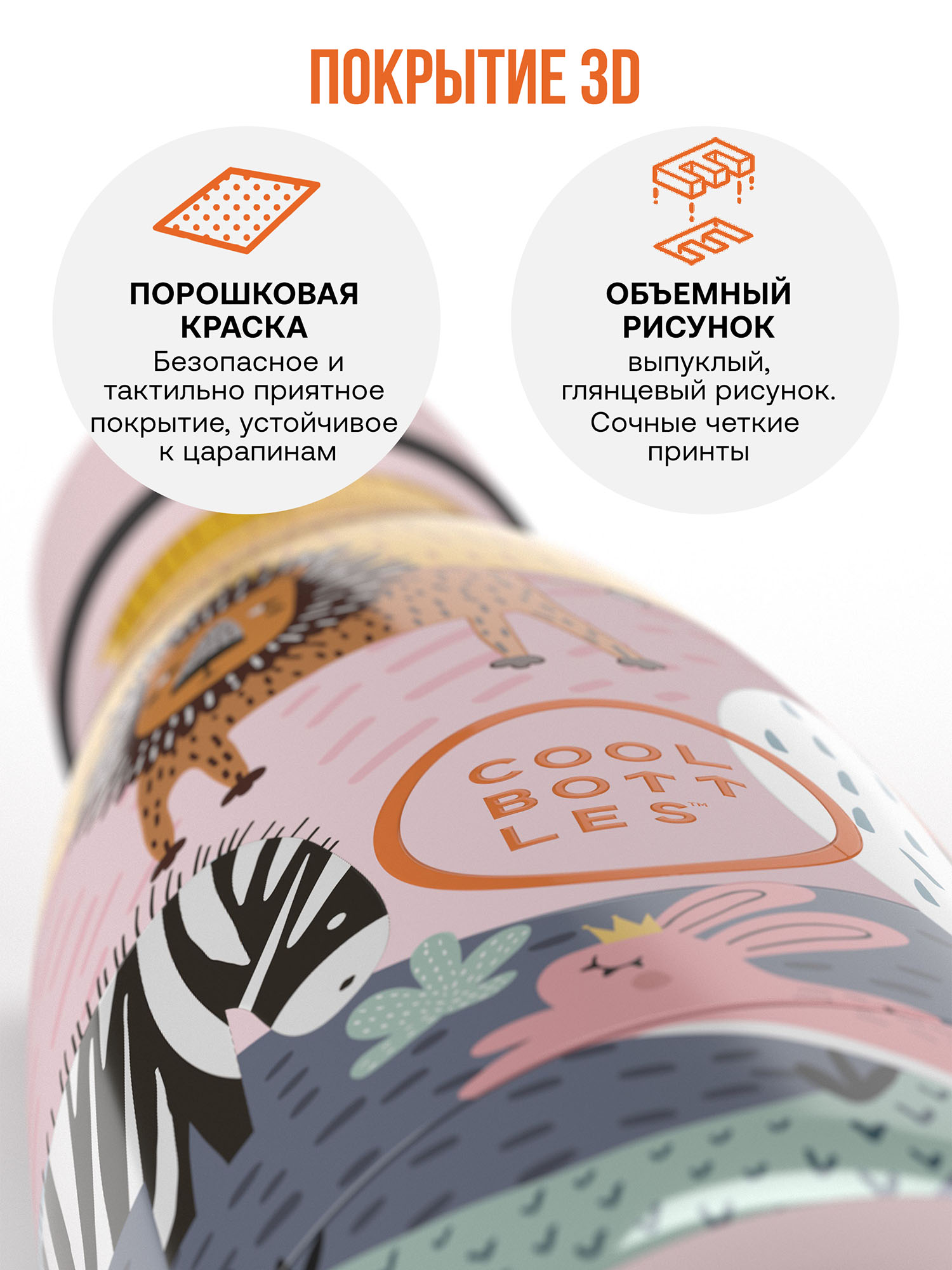 Термос–термобутылка Cool Bottles Kids 260мл