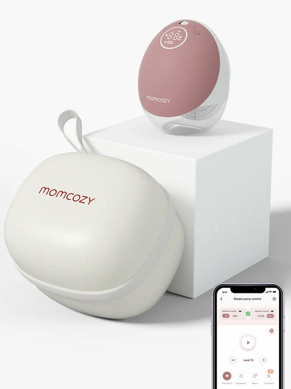 Молокоотсос Momcozy беспроводной портативный электрический BP223 1 шт