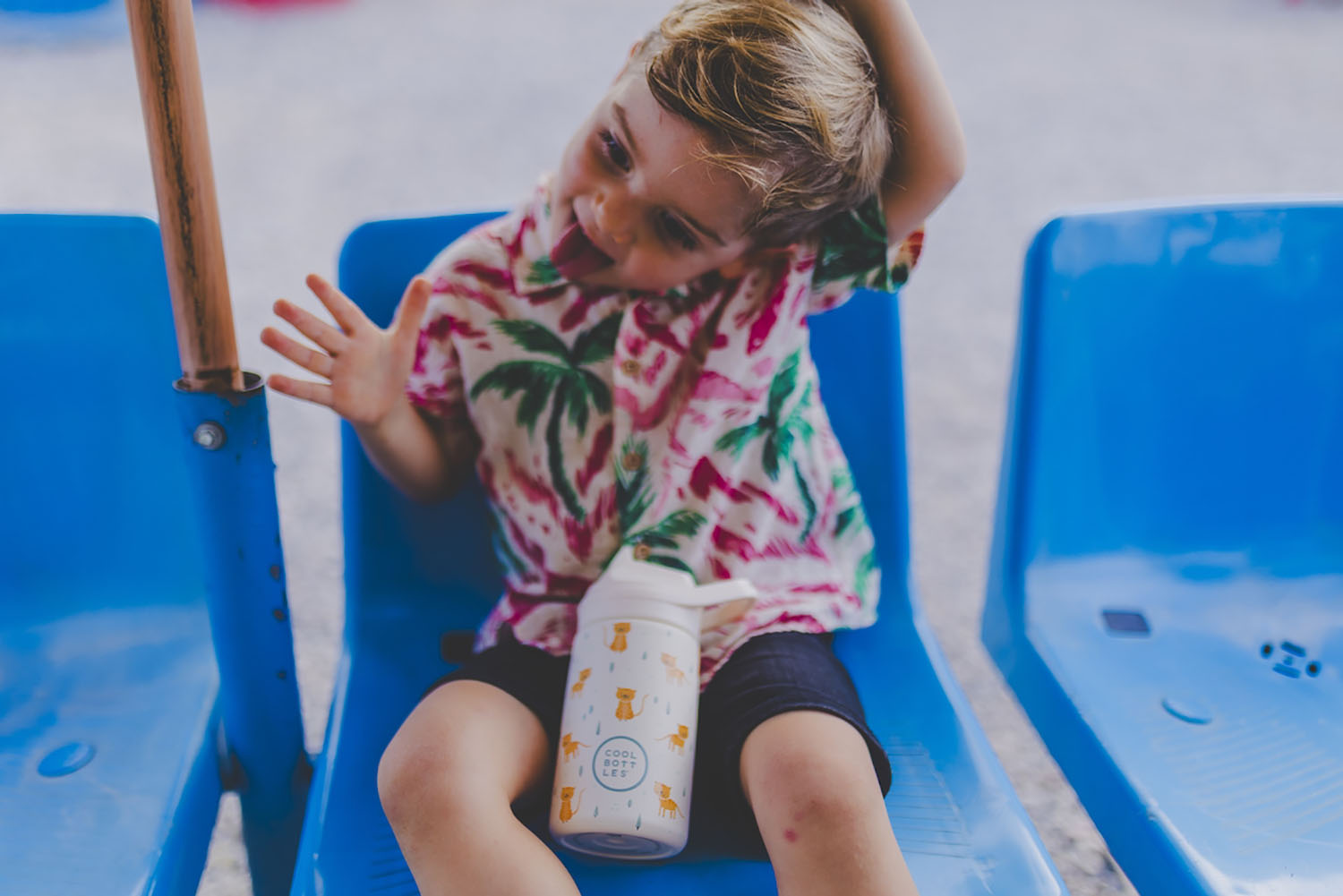 Термос-термобутылка Cool Bottles Kiddie Whisker Kittens 350 мл