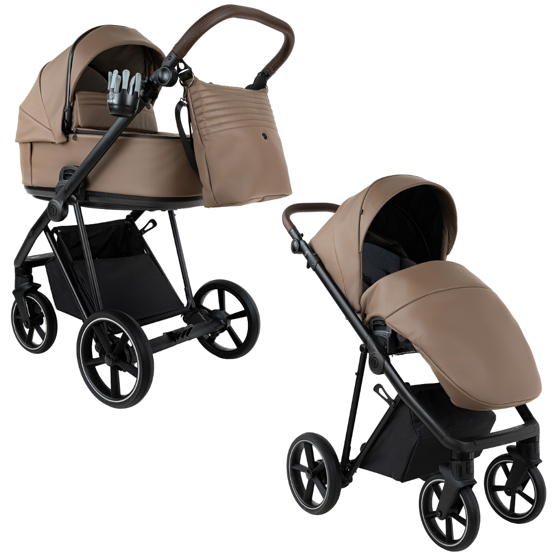 Коляска 2 в 1 Roan Sol 2.0 экокожа