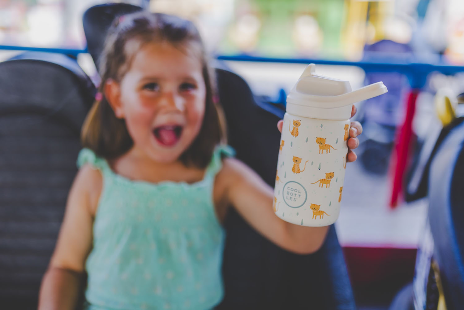 Термос-термобутылка Cool Bottles Kiddie Whisker Kittens 350 мл