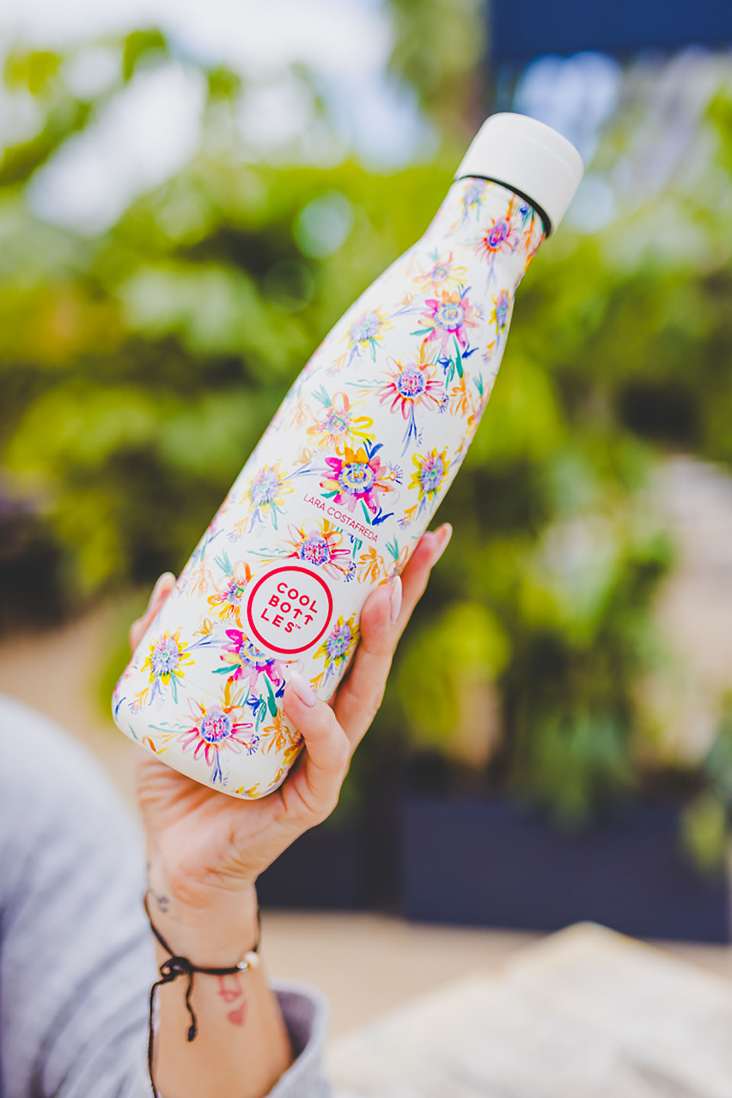 Термос-термобутылка Cool Bottles Lara Costrafreda Secret Blossoms 500 мл