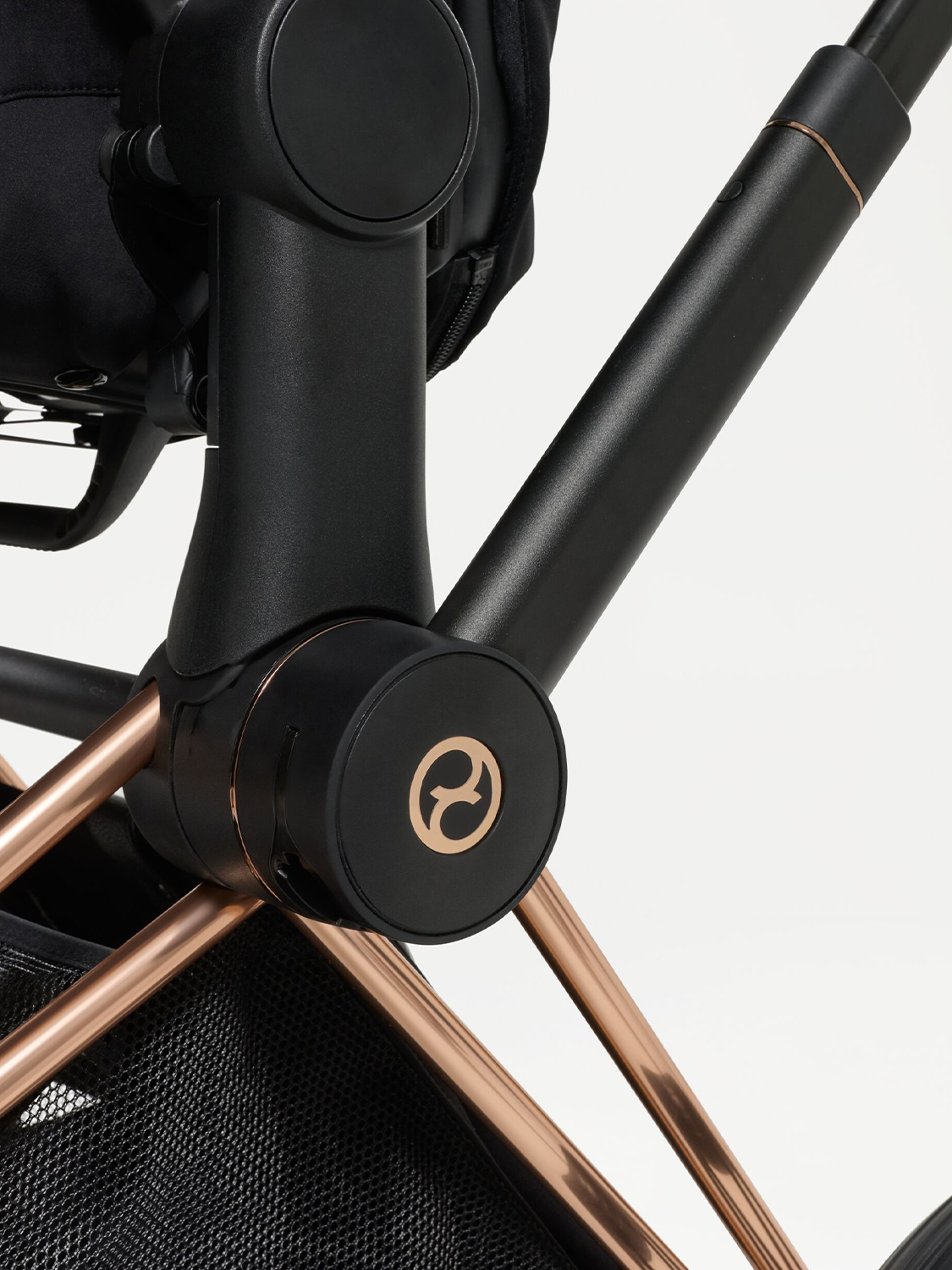 Коляска 2 в 1 Cybex Priam (5) Style шасси Rosegold