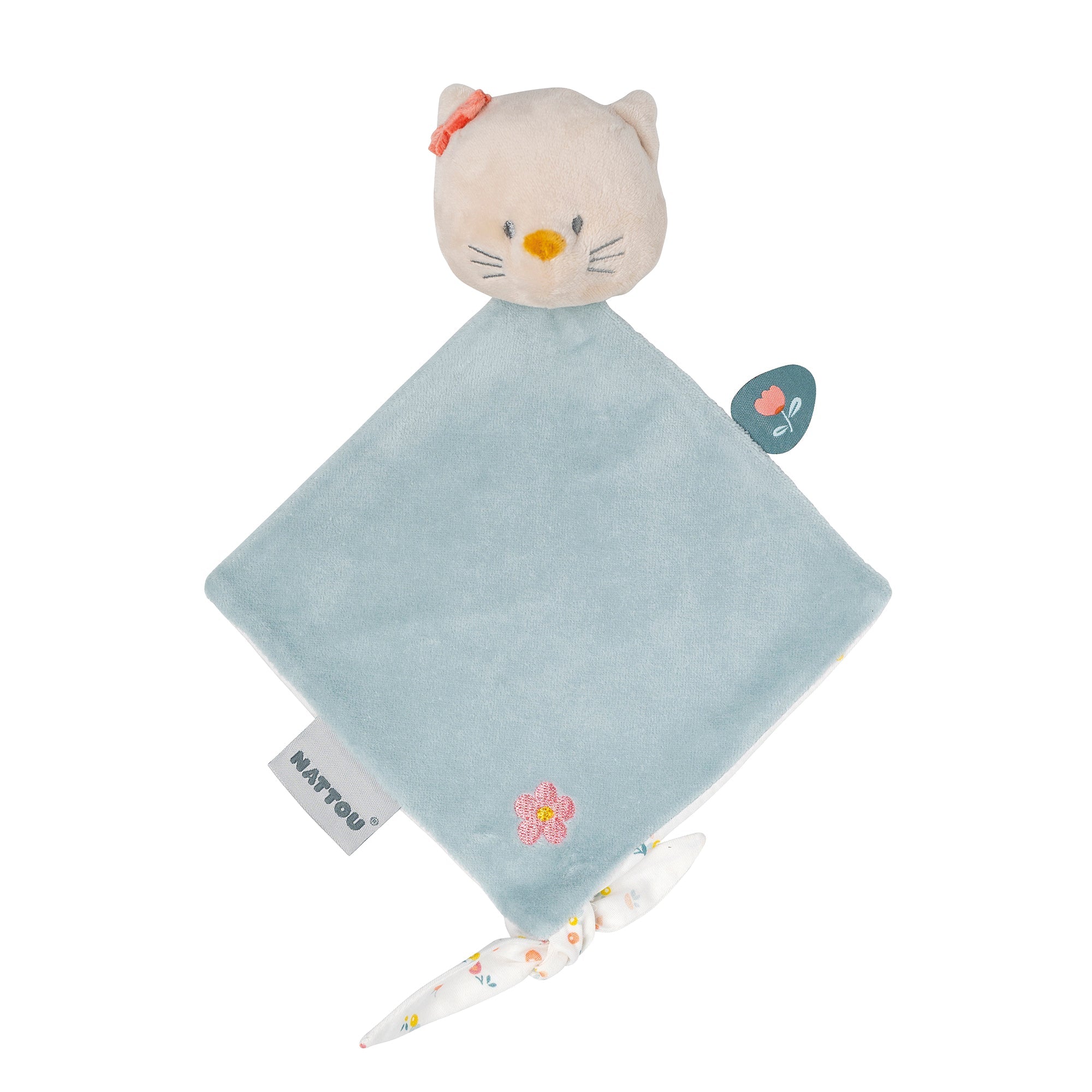 Игрушка мягкая Nattou Doudou малая MILA ZOË LANA Кот 266109