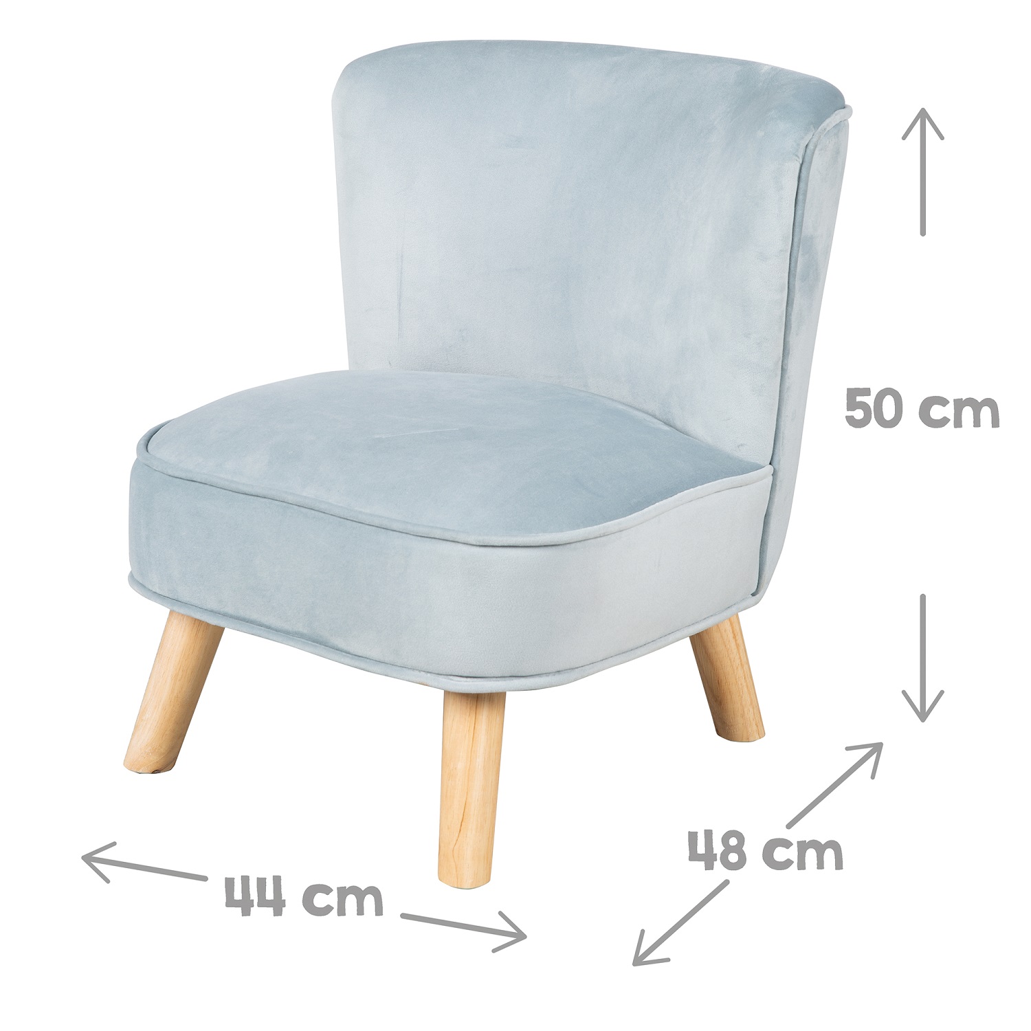 Детское велюровое кресло Roba Lil Sofa