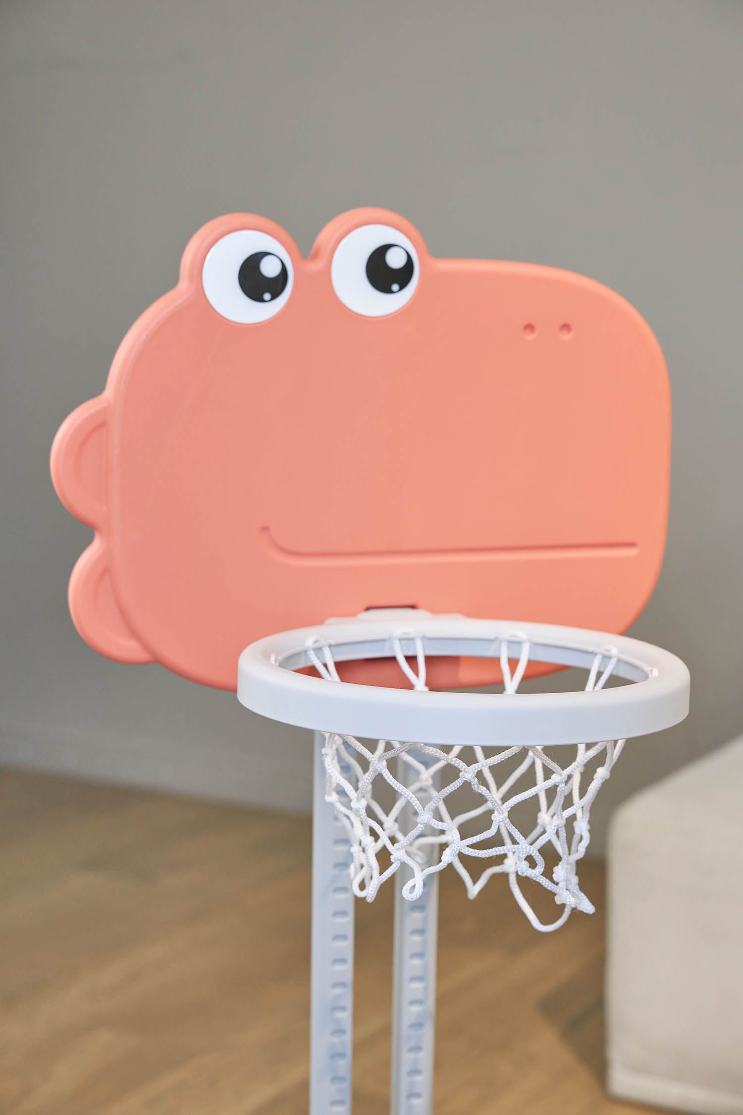 Стойка баскетбольная и хоккейные ворота UNIX Kids Dino (2 in 1) PPBSDINO