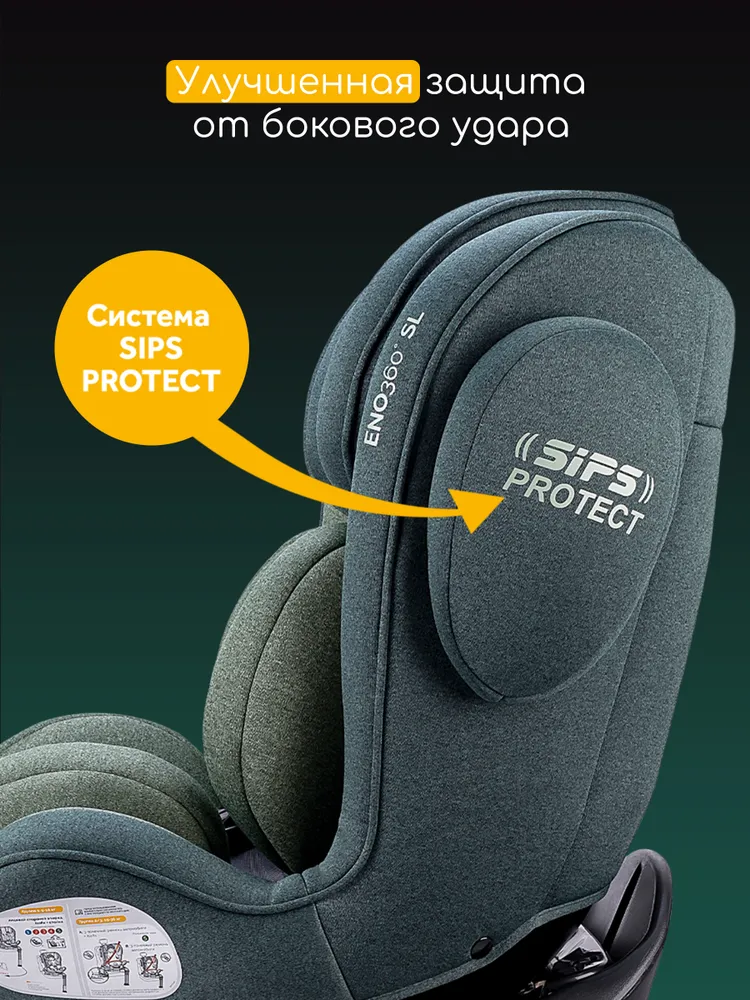 Автокресло 0+/1/2/3 Osann ENO 360° SL