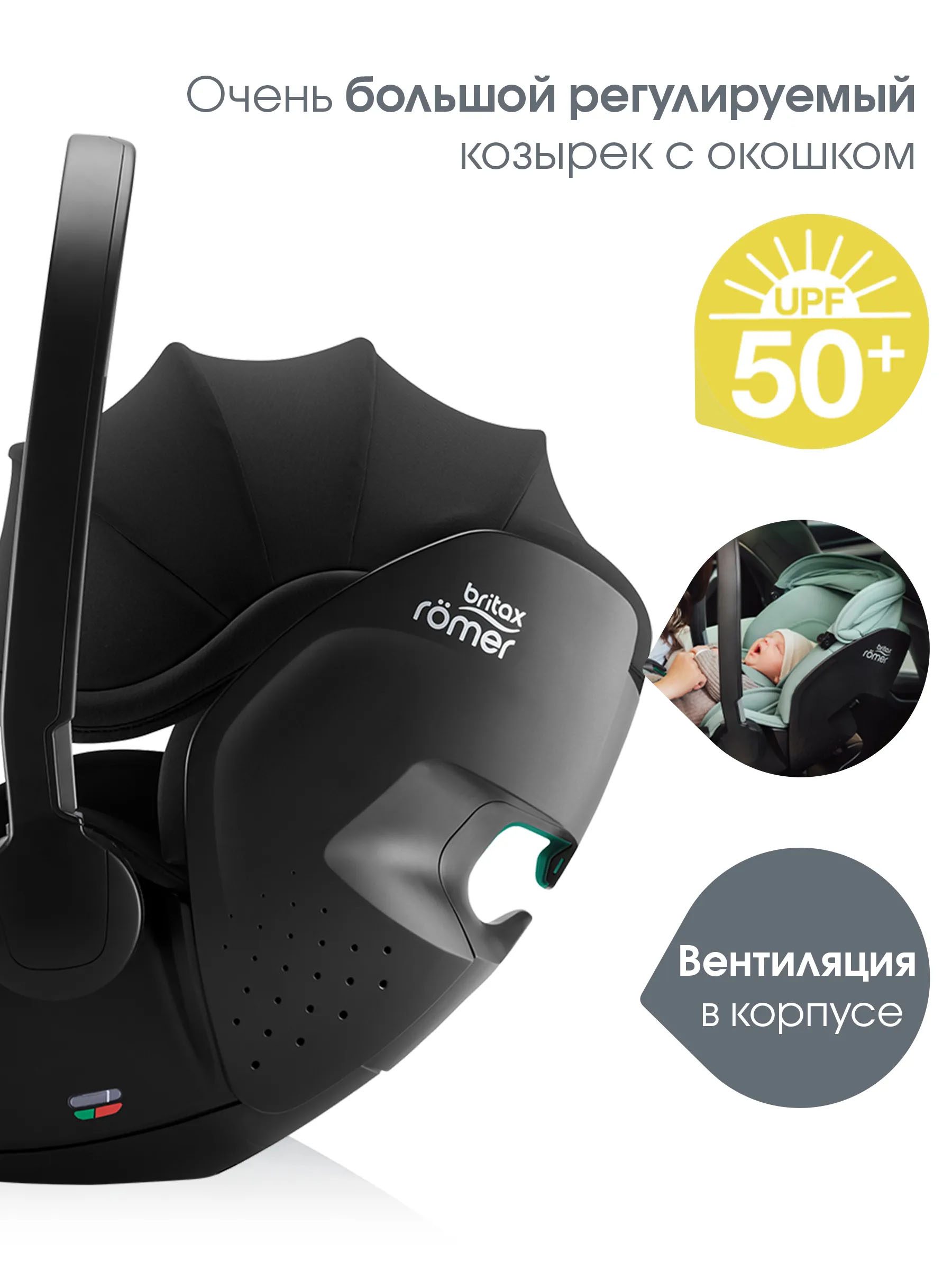 Автокресло 0+ Britax Roemer BABY-SAFE PRO