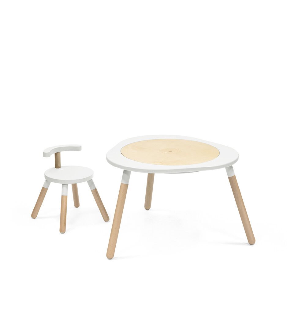Стульчик для кормления и игр Stokke "MuTable", дерево, от 1.5 лет, 23-29см
