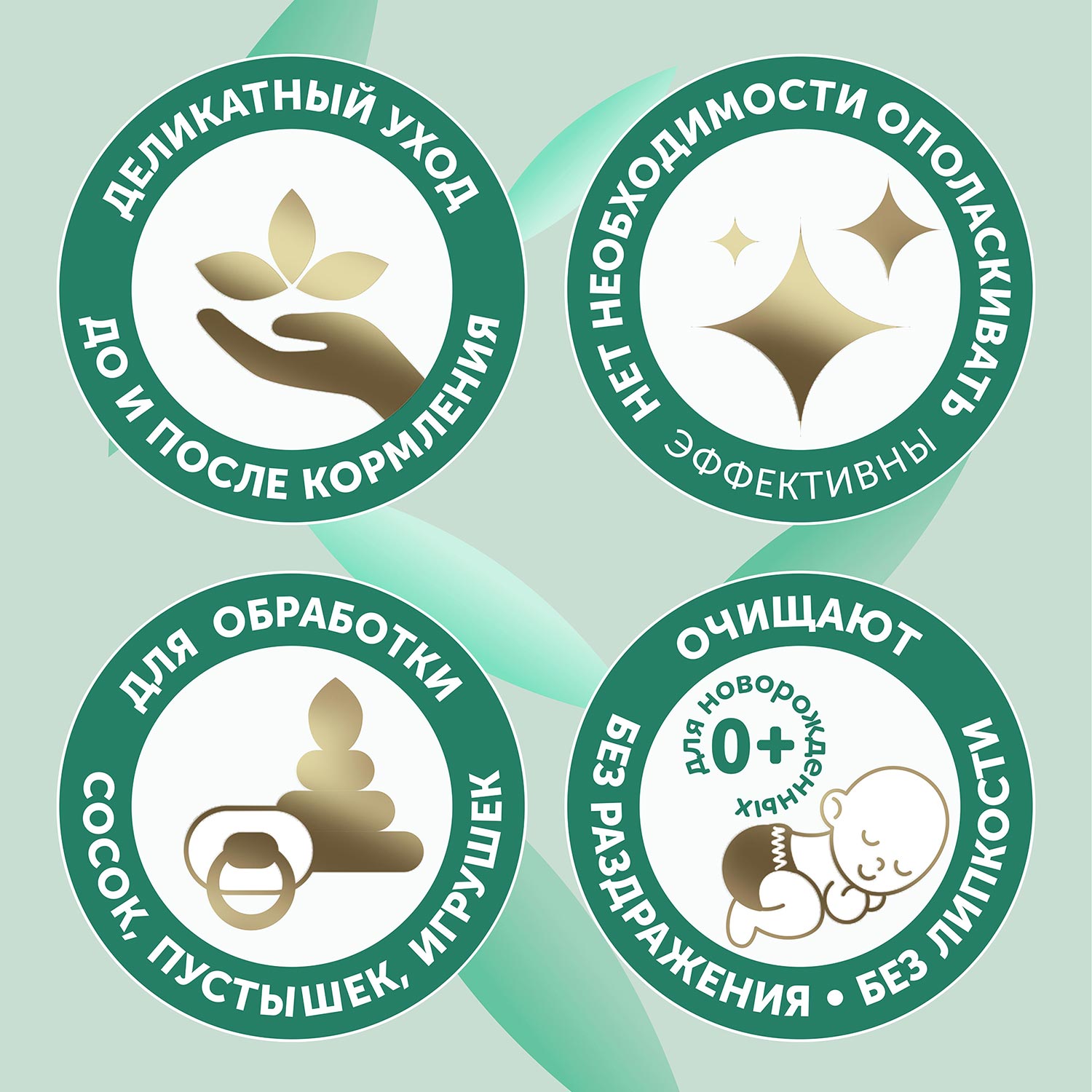 Фито-салфетки Lovular влажные 40 шт для груди, сосок, пустышек 319054