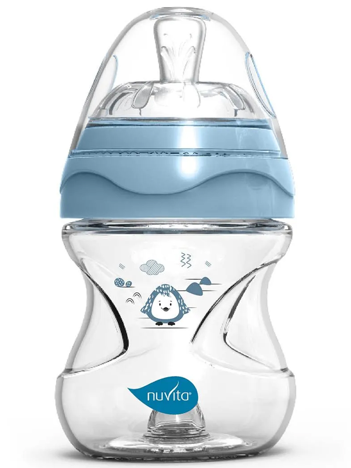 Бутылочка антиколиковая Nuvita 6011 Materno Feel 150мл, пластик