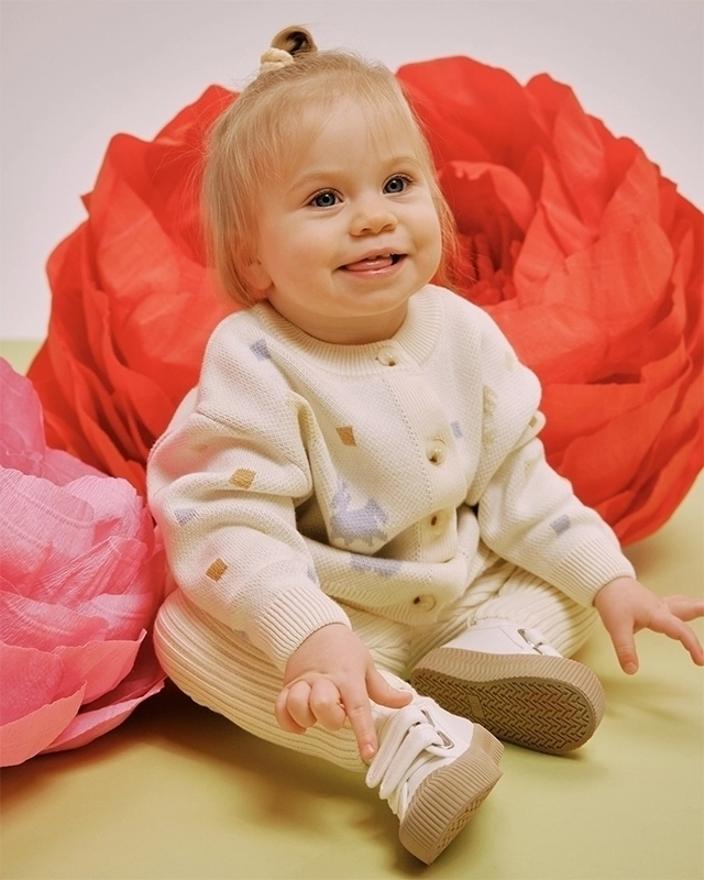 Кардиган детский LoomKnits Экрю