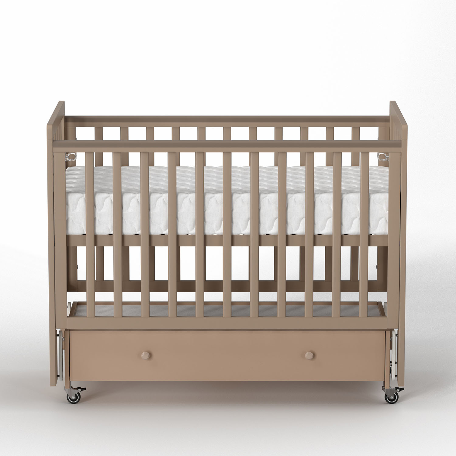 Кровать ANTEMI Classic Sleep 120х60 с ящиком-маятником НИК 22