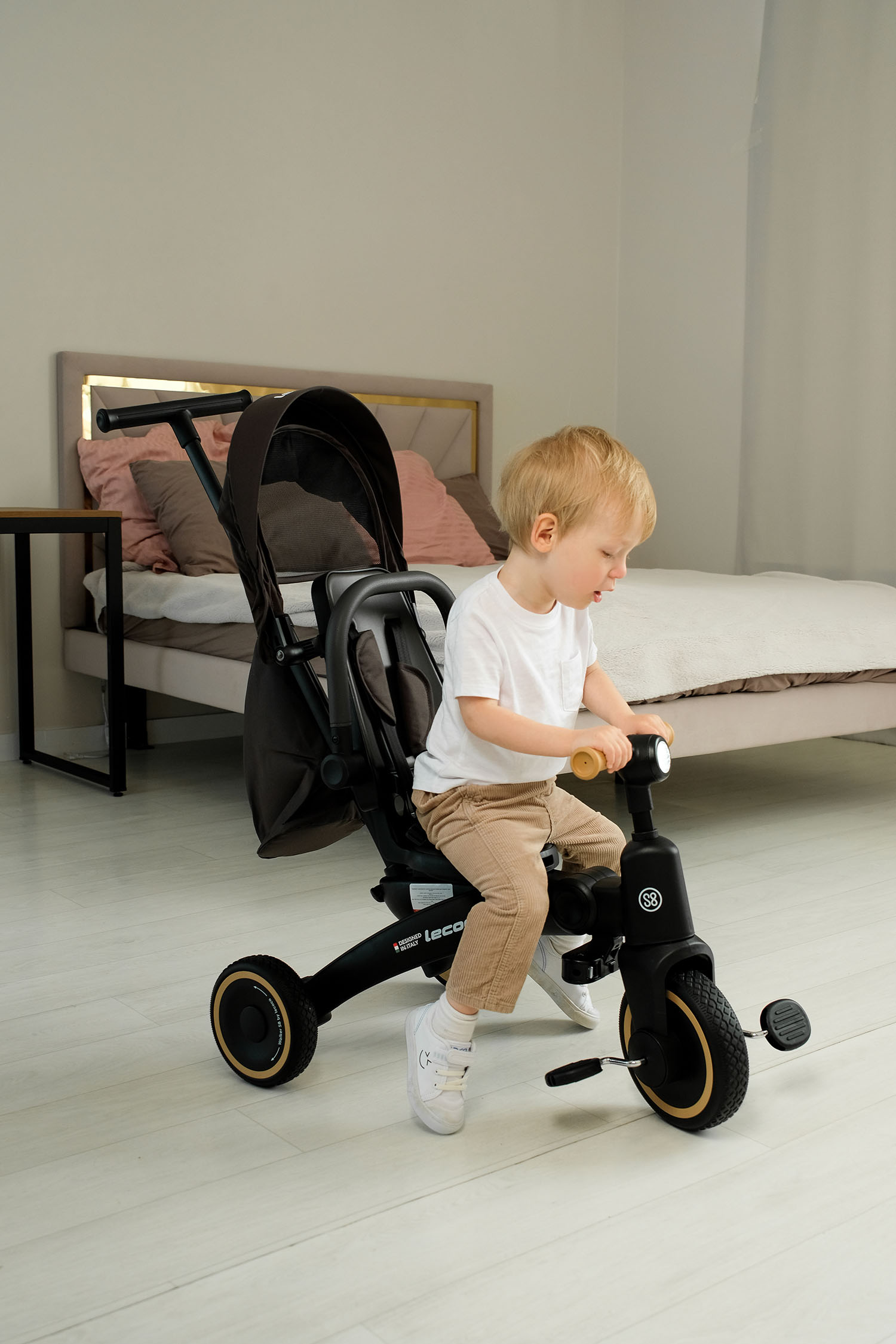 Велосипед 3-х колесный Lecoco S grey