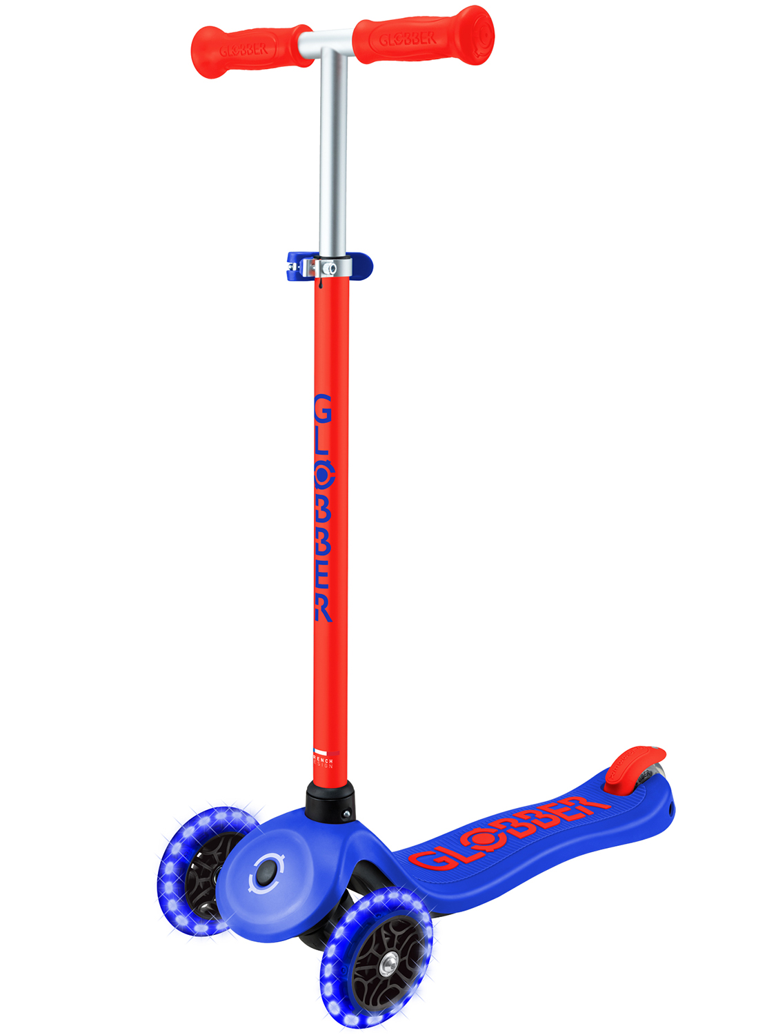 Самокат Globber Primo Plus Lights Neon