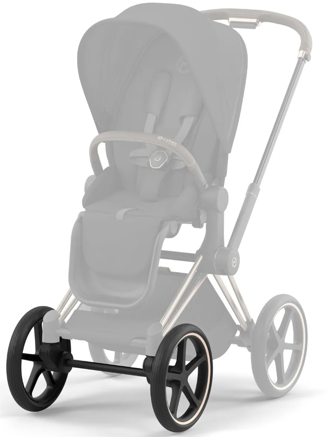 Комплект передних колес с осью для коляски Cybex Priam