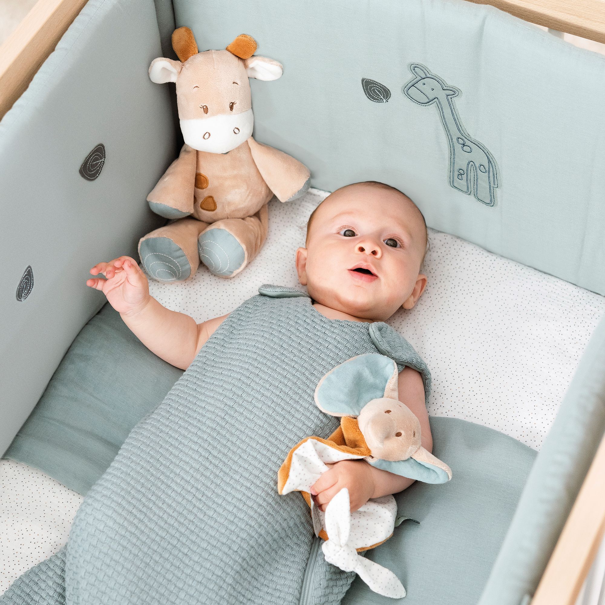 Мягкая музыкальная игрушка Nattou Soft Toy Mini