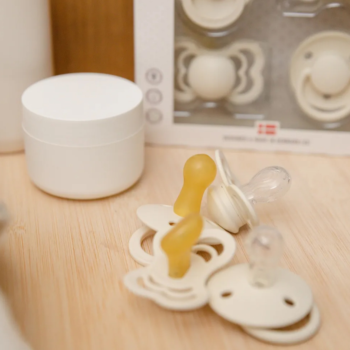 Набор пустышек BIBS Try-it, 4 шт. 0+ мес.