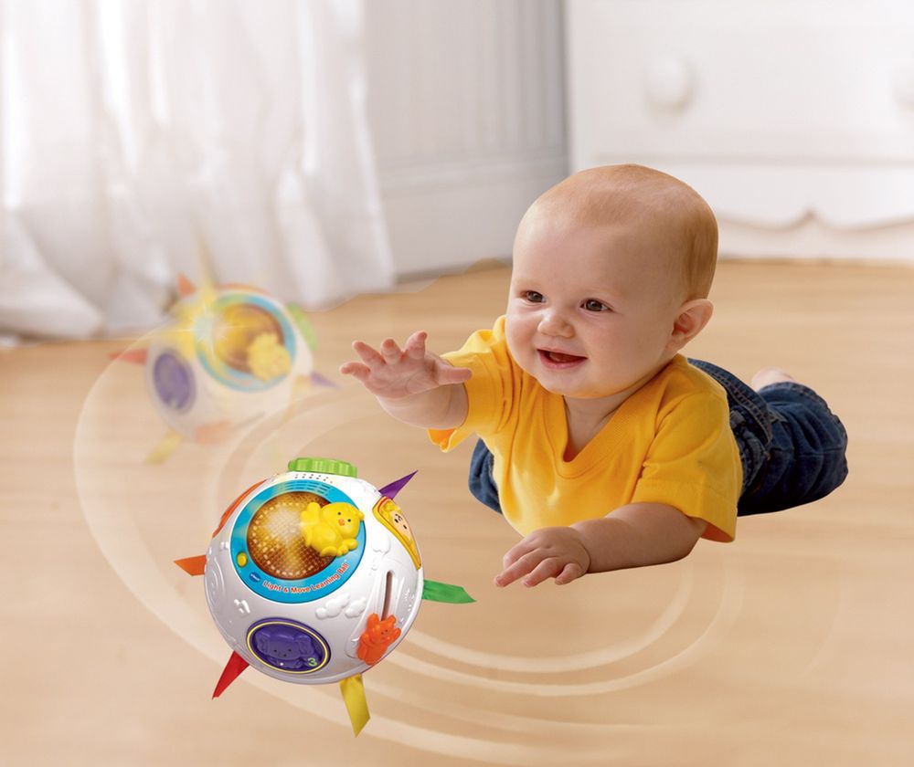 Мяч вращающийся и обучающий  Vtech 6-3 мес 80-151566