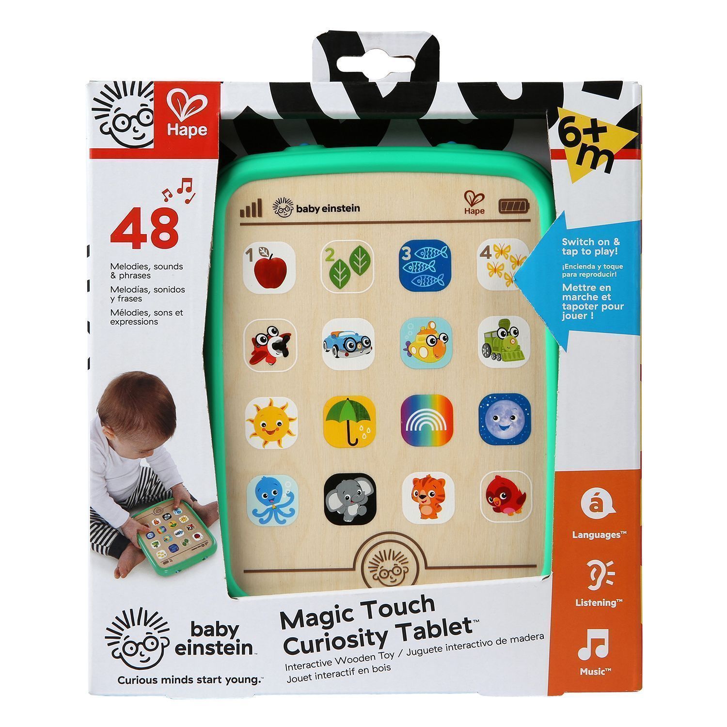 Музыкальная игрушка Hape «Планшет»