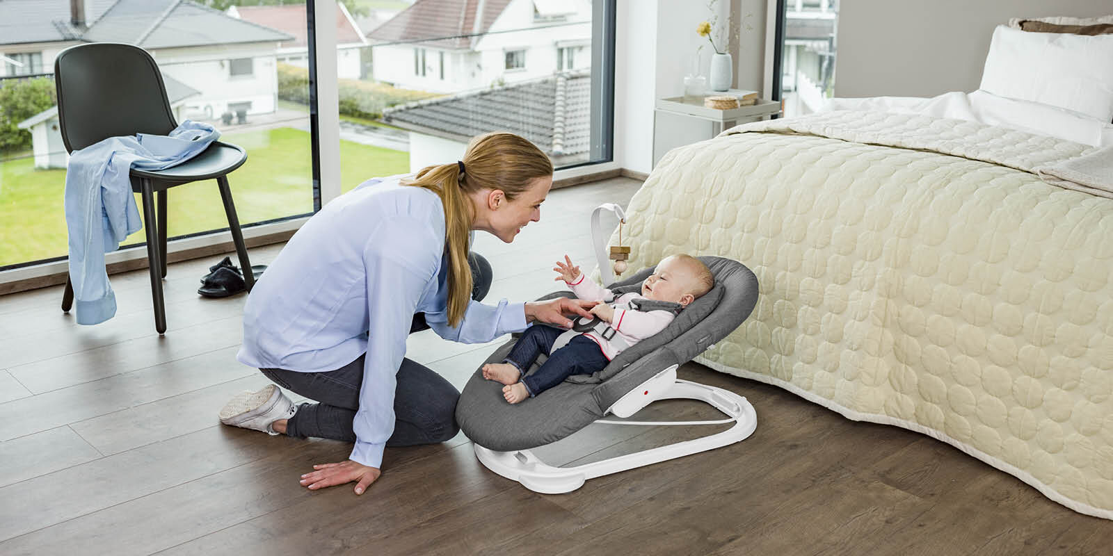 Шезлонг Stokke Steps Bouncer