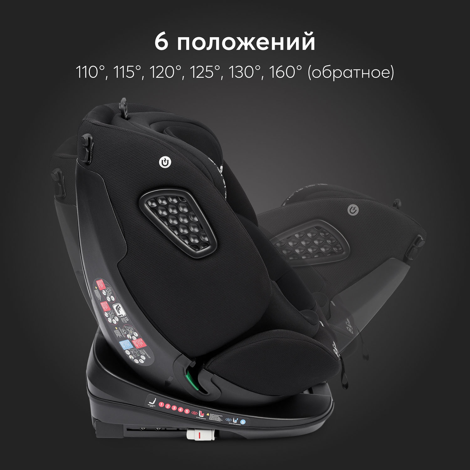 Автокресло 0+/1/2/3 Happy Baby REEX