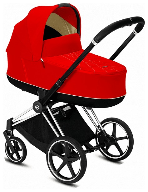 Коляска-люлька Cybex Priam III на шасси Chrome Black
