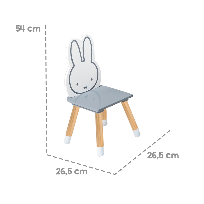 Комплект детской мебели Roba Miffy: стол + 2 стульчика 450019D210