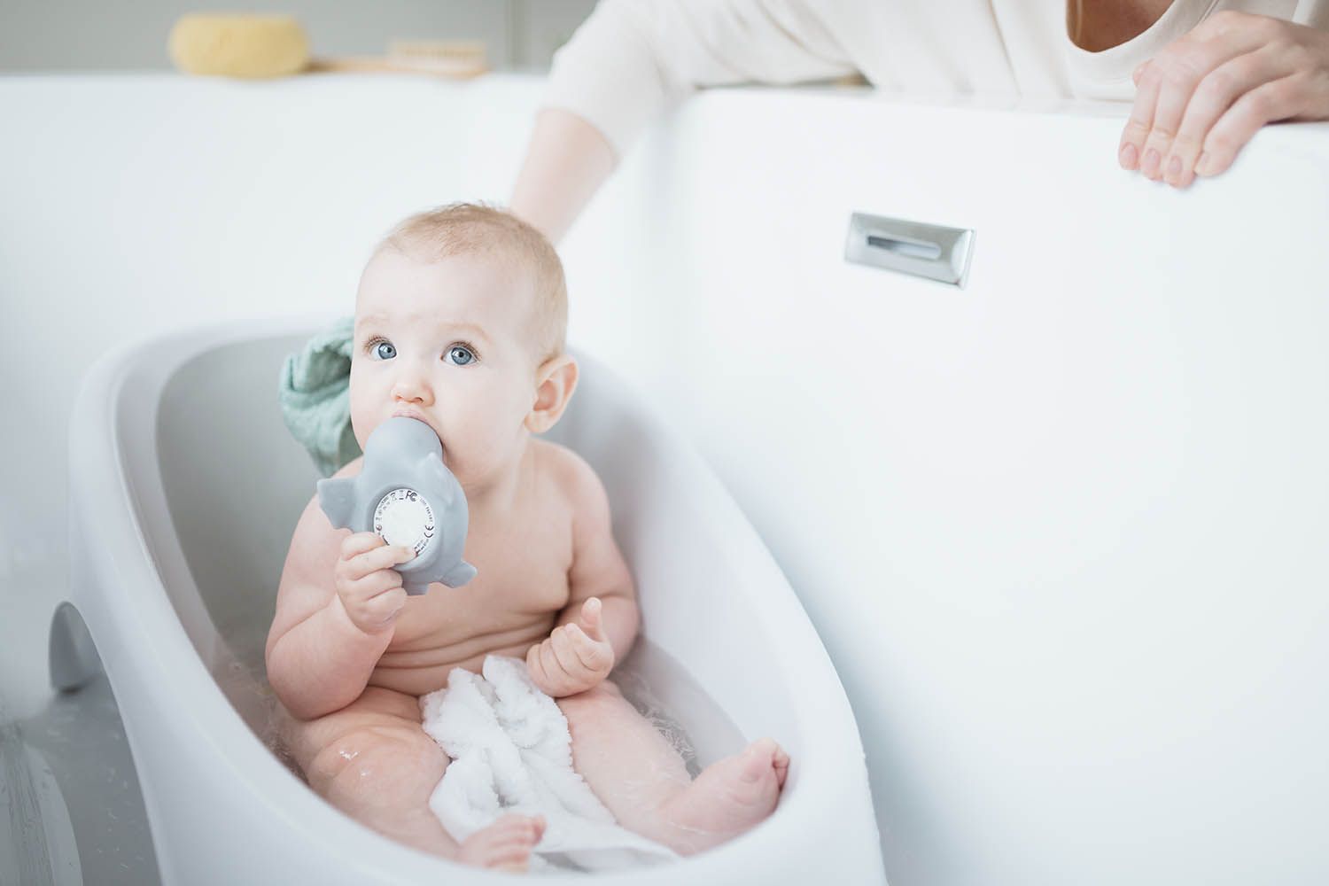 Ванночка-лежак Angelcare для купания 2 в 1 Baby Bathtub