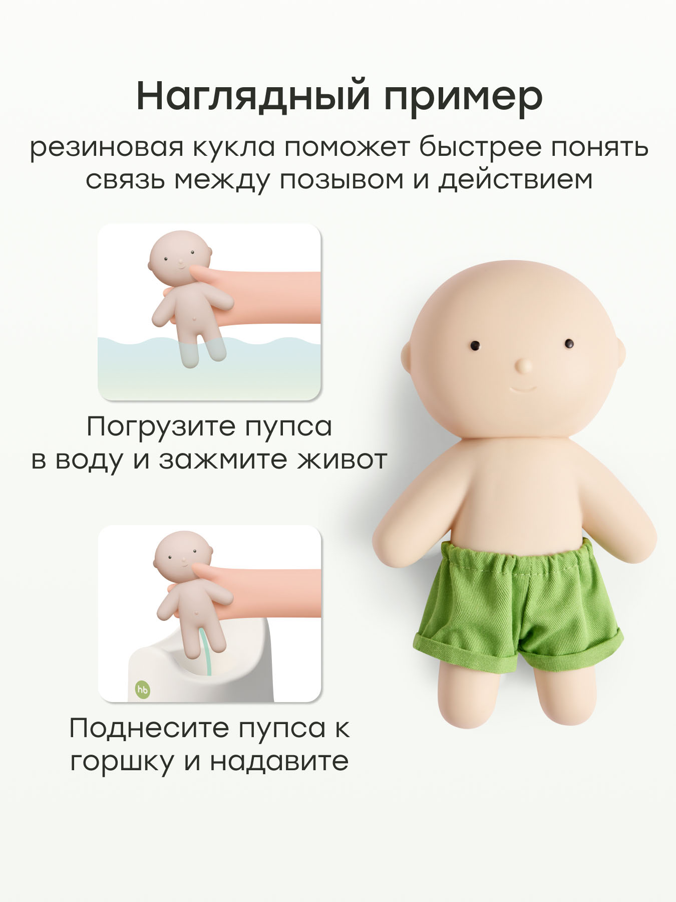 Набор детский Happy Baby с горшком PIPI-KAKA SET «ПИПИ-КАКА СЕТ»