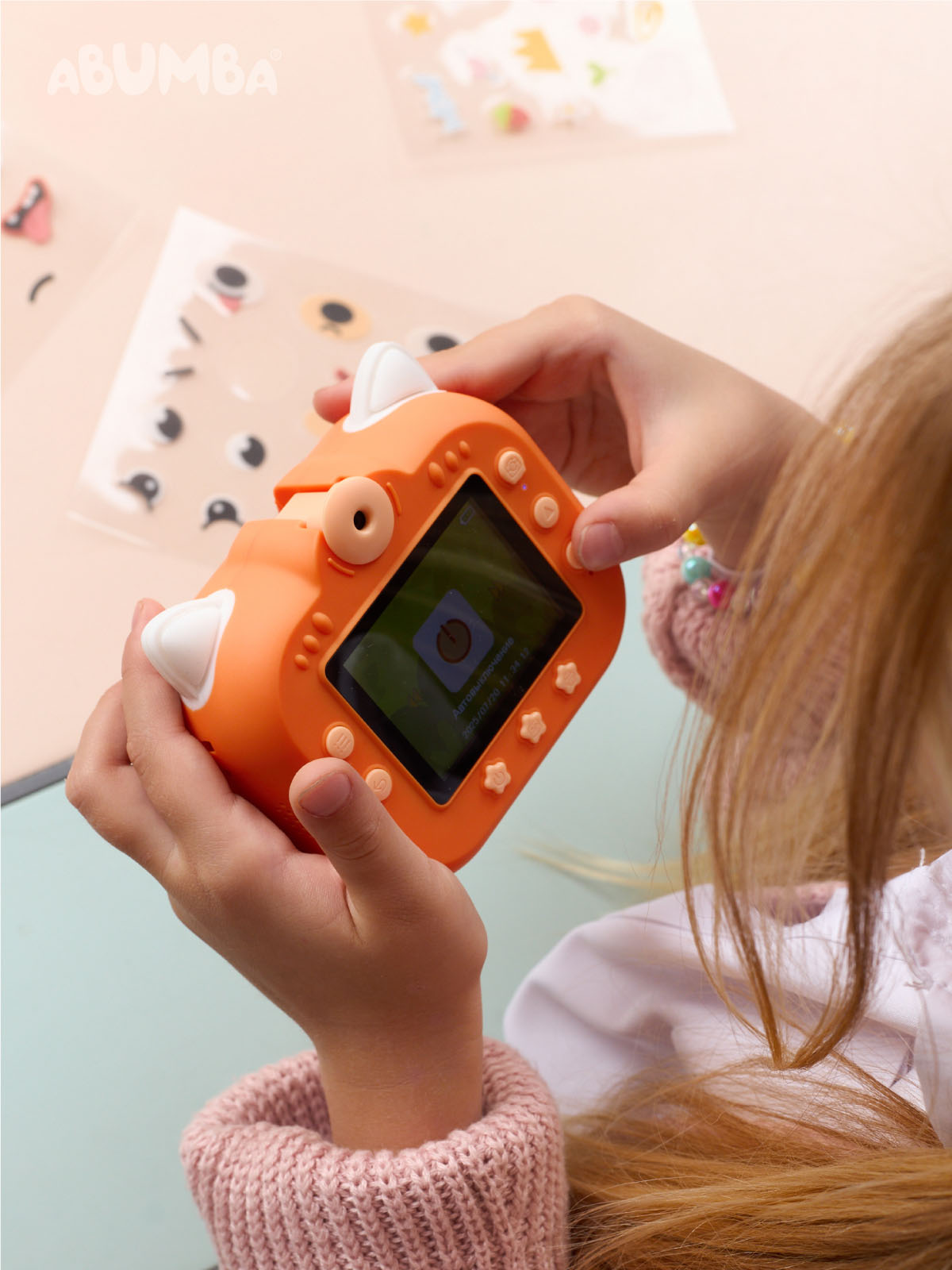 Фотоаппарат моментальной печати Abumba Лисёнок ABU-CAM-01