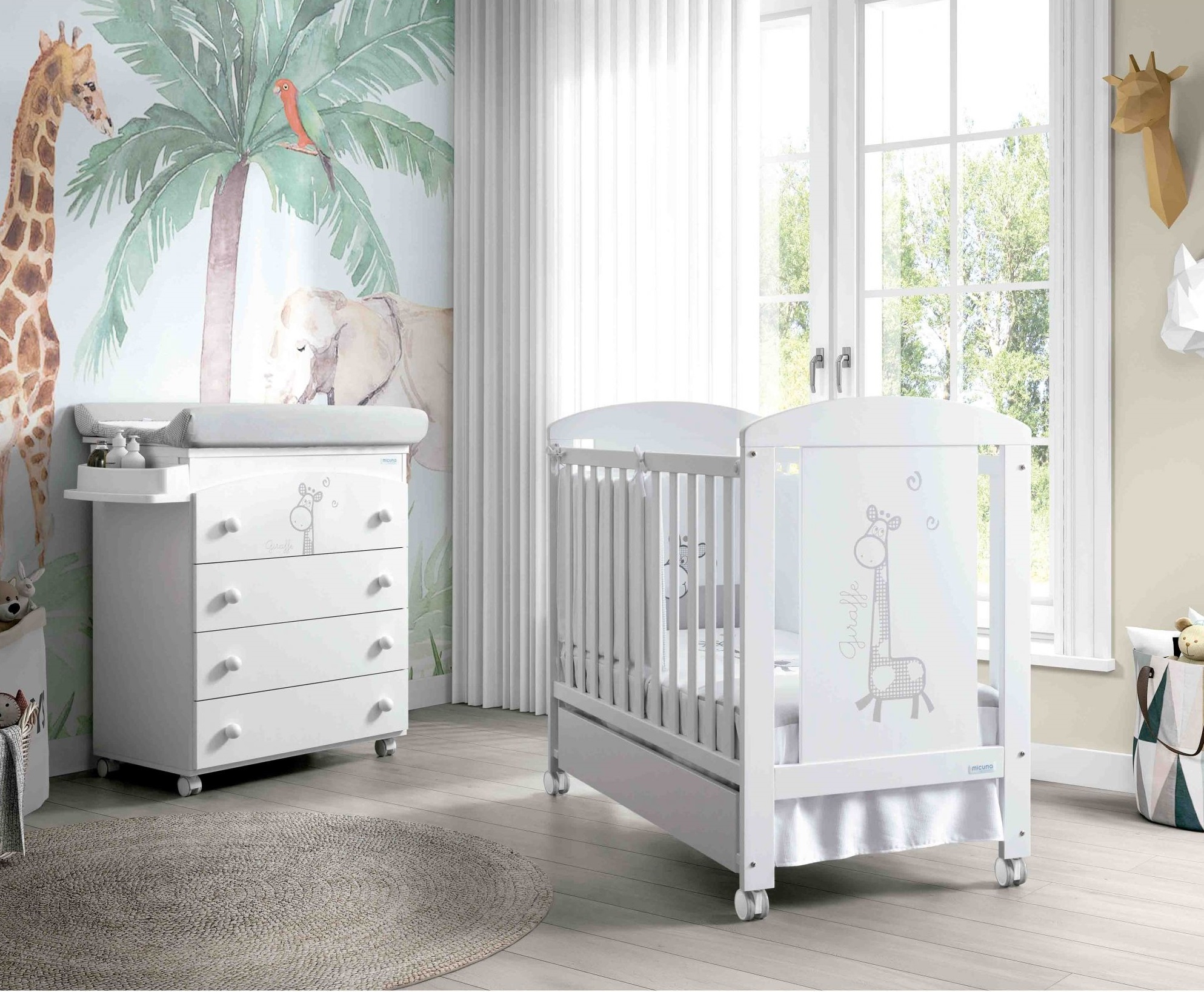 Бортики и покрывало 120х60 Micuna Sabana Plus TX-700