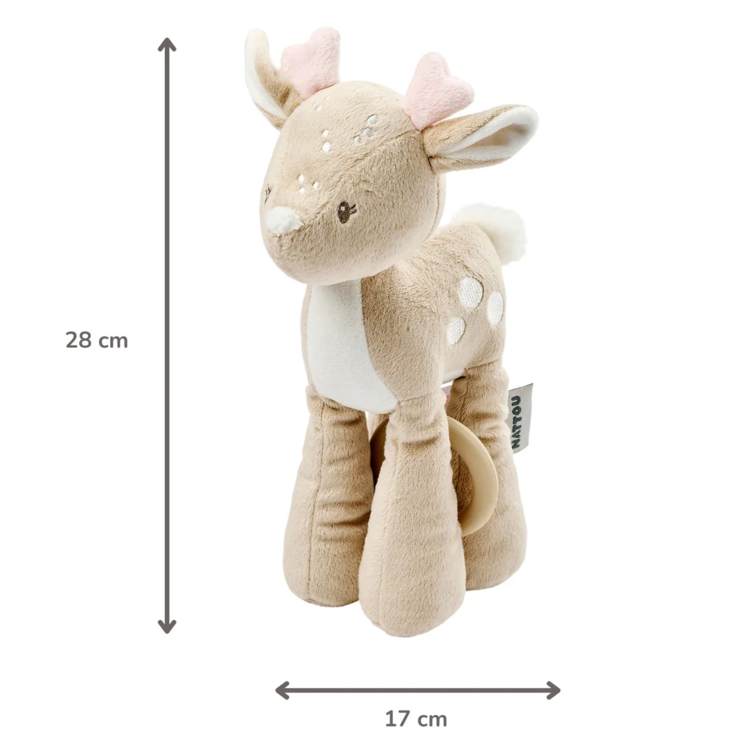 Игрушка мягкая Nattou Musical Soft toy музыкальная