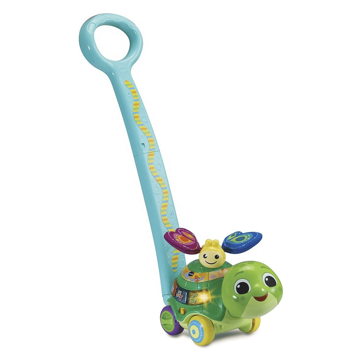 Каталка интерактивная VTech «Черепаха - толкай и изучай», 2 в 1 80-547626