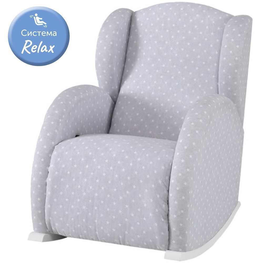 Кресло-качалка для кормления с Relax-системой Micuna Wing/Flor