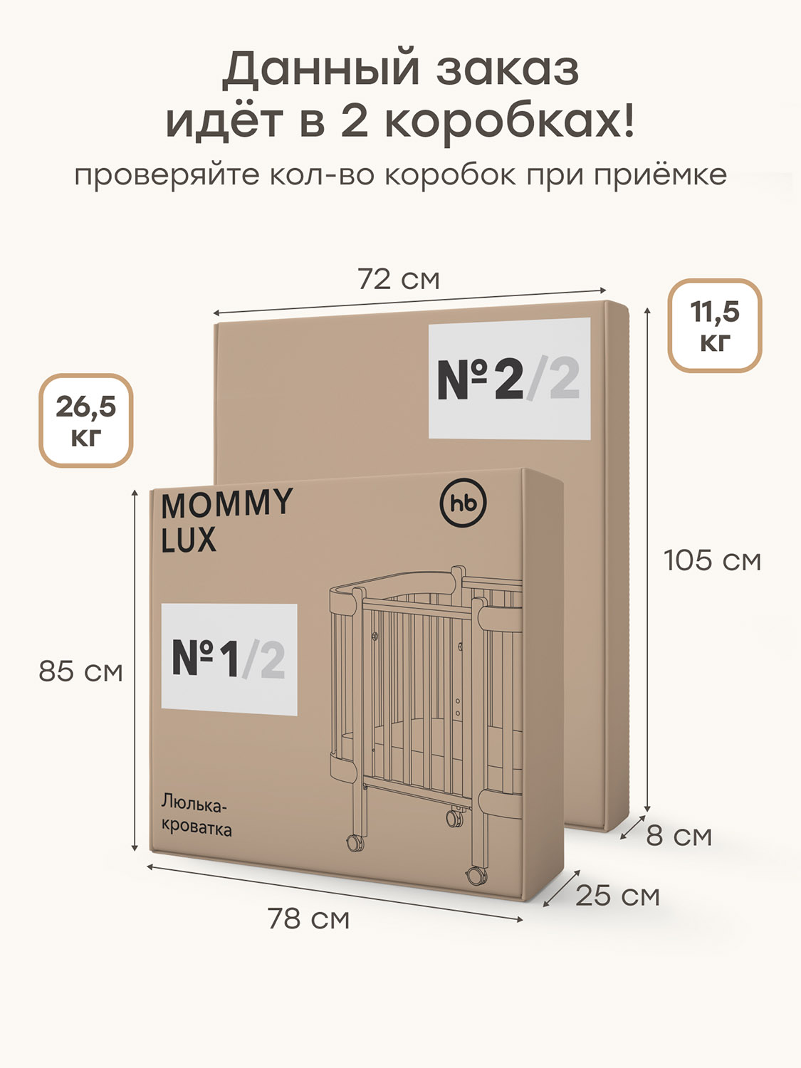 Кроватка-трансформер Happy Baby MOMMY LUX