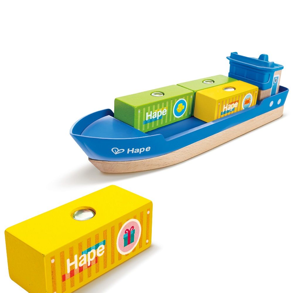 Игровой набор Hape «Доставки груза в порту»