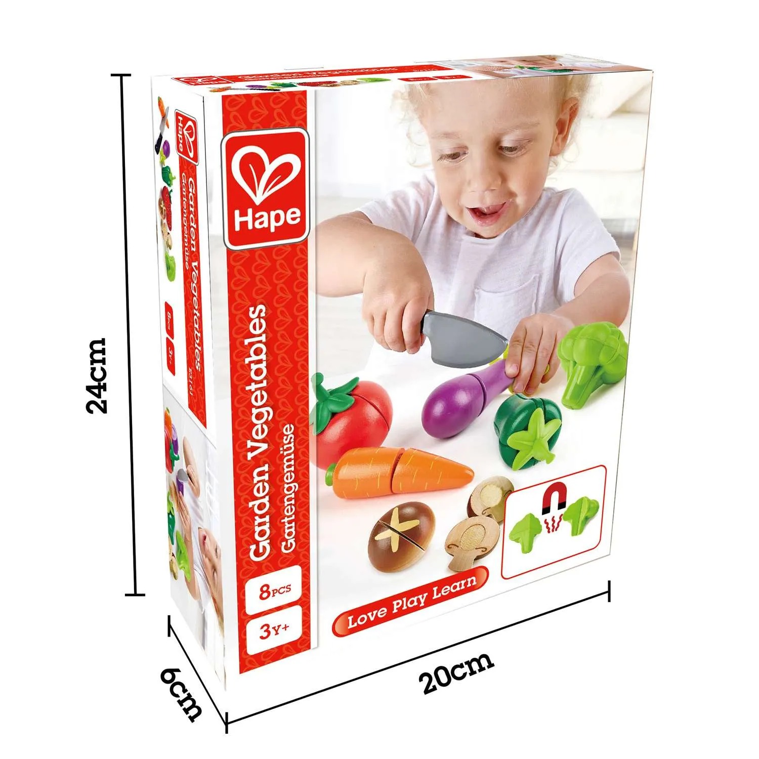 Игровой набор Hape «Овощи»