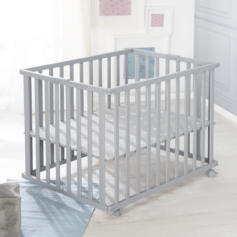Детский складной манеж Roba 74х100 см Foldable playpen 202703TP