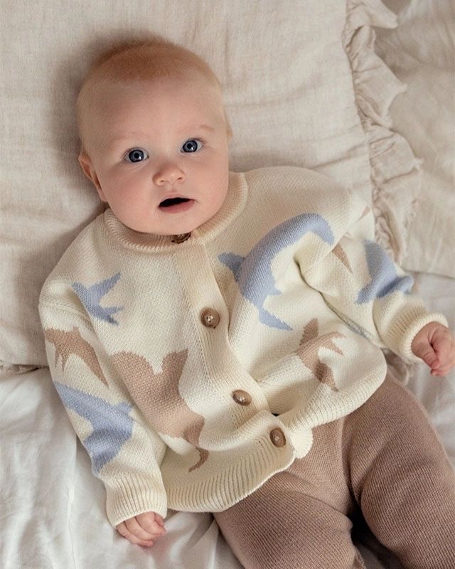 Кардиган детский LoomKnits Экрю