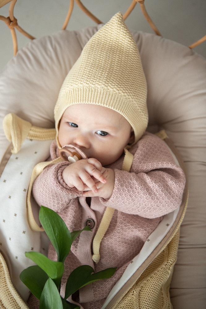 Комбинезон детский LoomKnits Пудровый хлопок