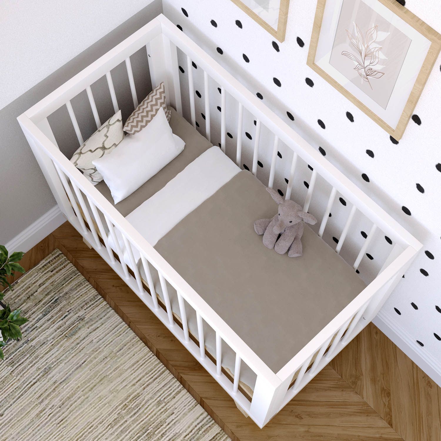 Кровать Lillaland Lilla Aria 120х60 + Матрас Lilla Dreamtex 100610