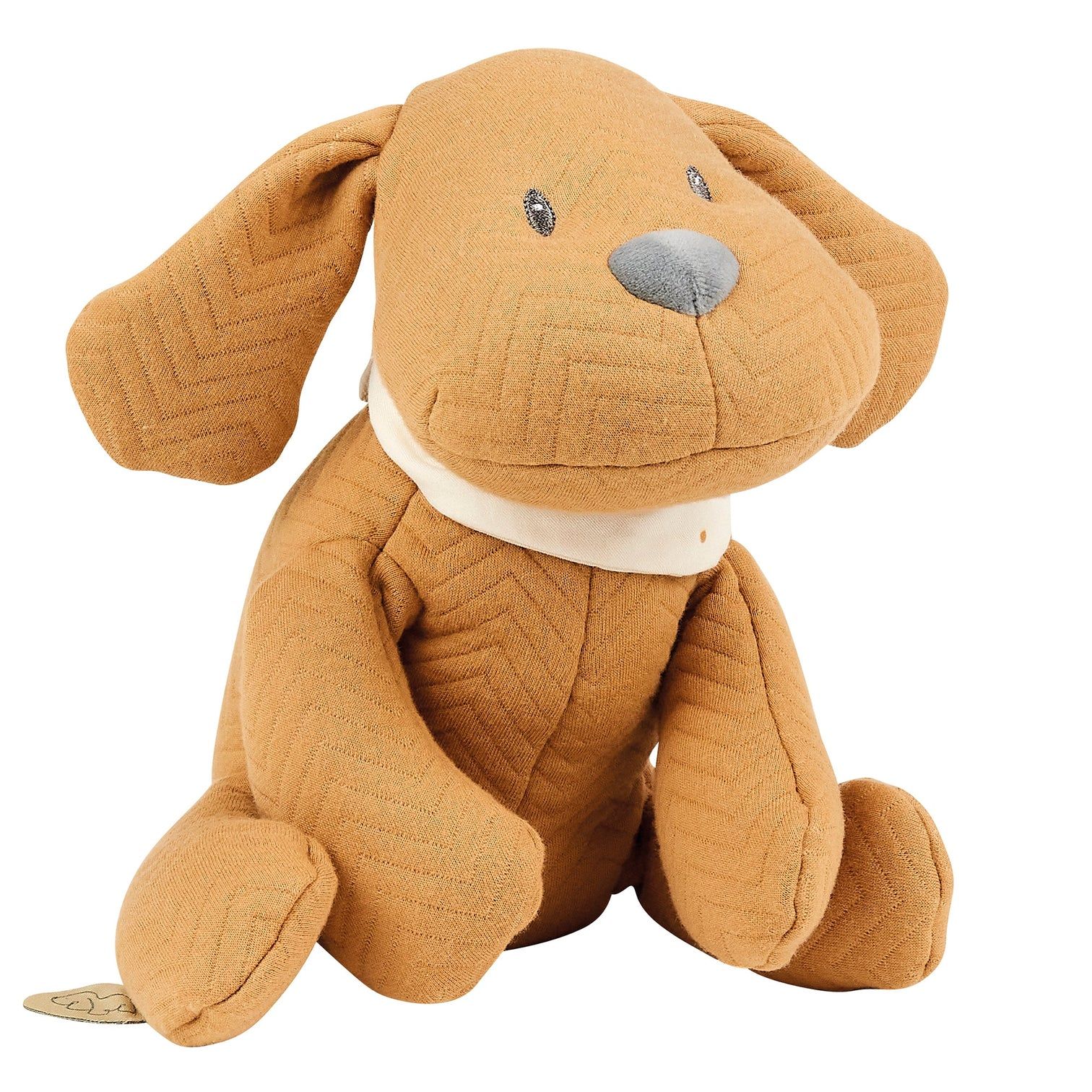 Игрушка мягкая Nattou Soft toy Charlie Собачка caramel 388009
