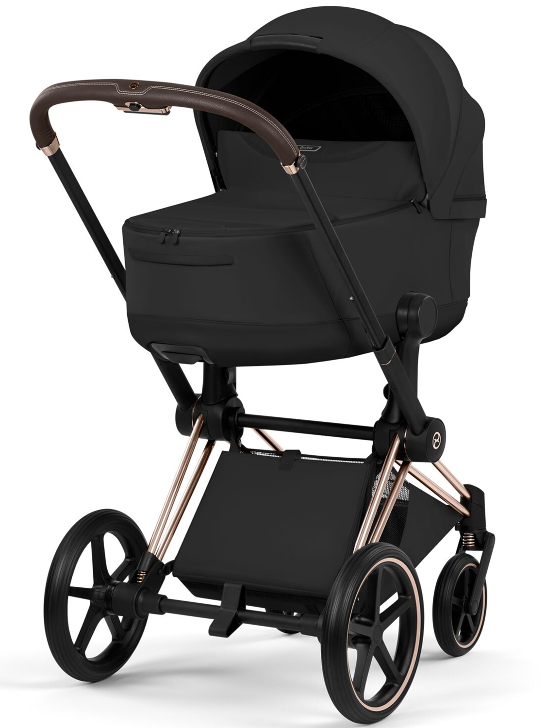 Коляска 2 в 1 Cybex Priam (5) Style шасси Rosegold